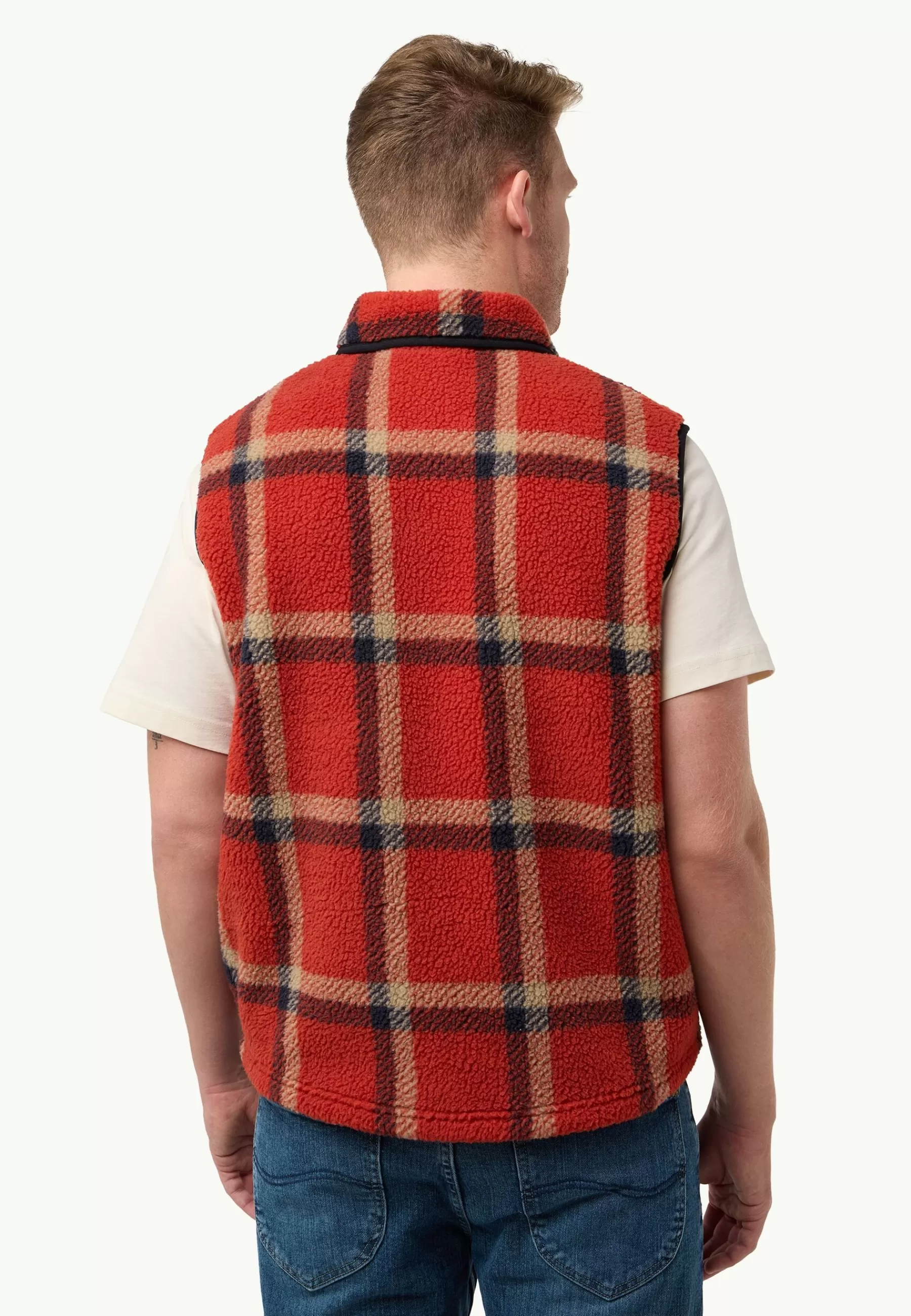 Discount Felslicht Check Vest M Kurtki Polarowe | Fleece