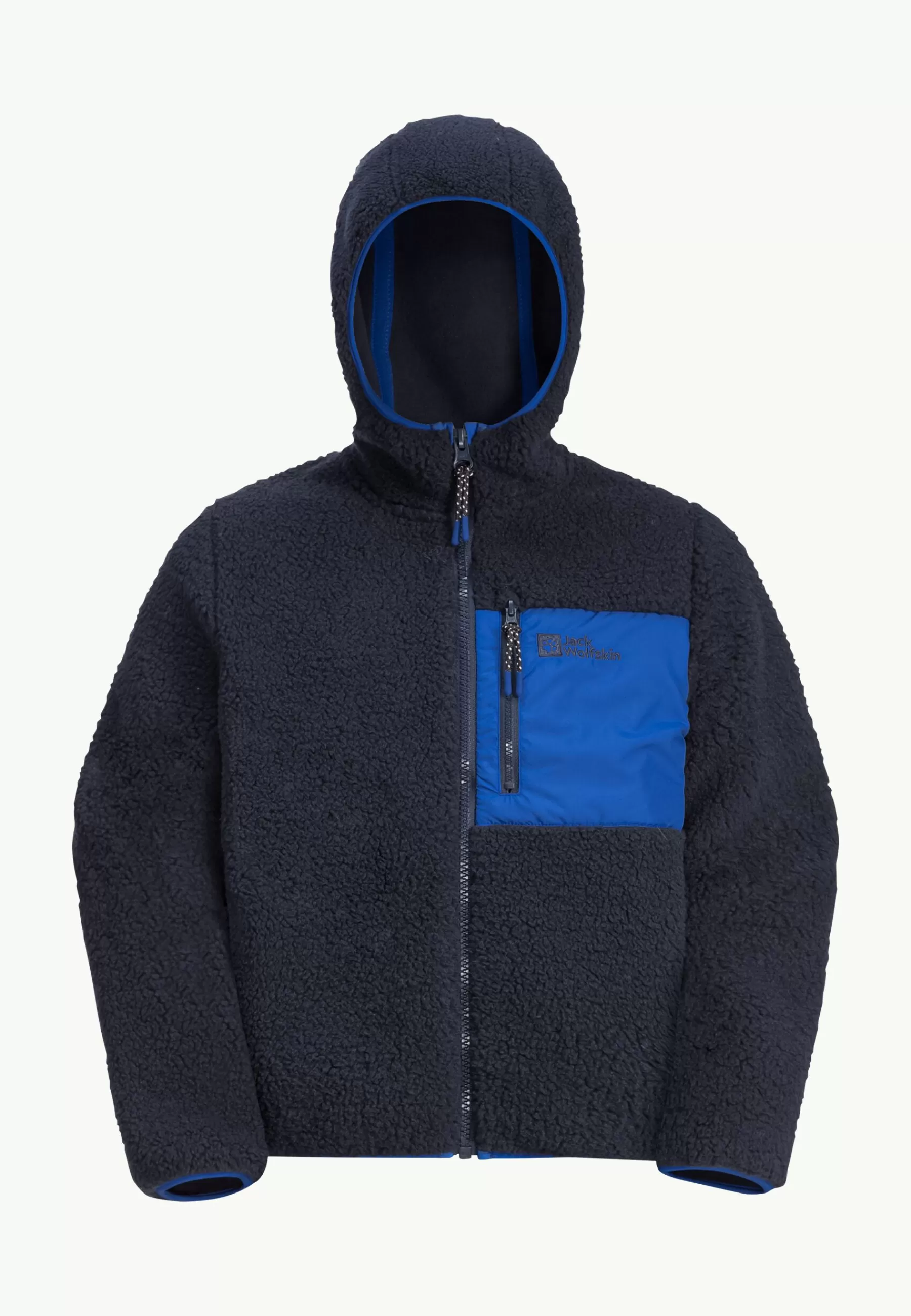 New Ice Curl Hood Jacket K Dzieci Kurtki Przejściowe | Fleece