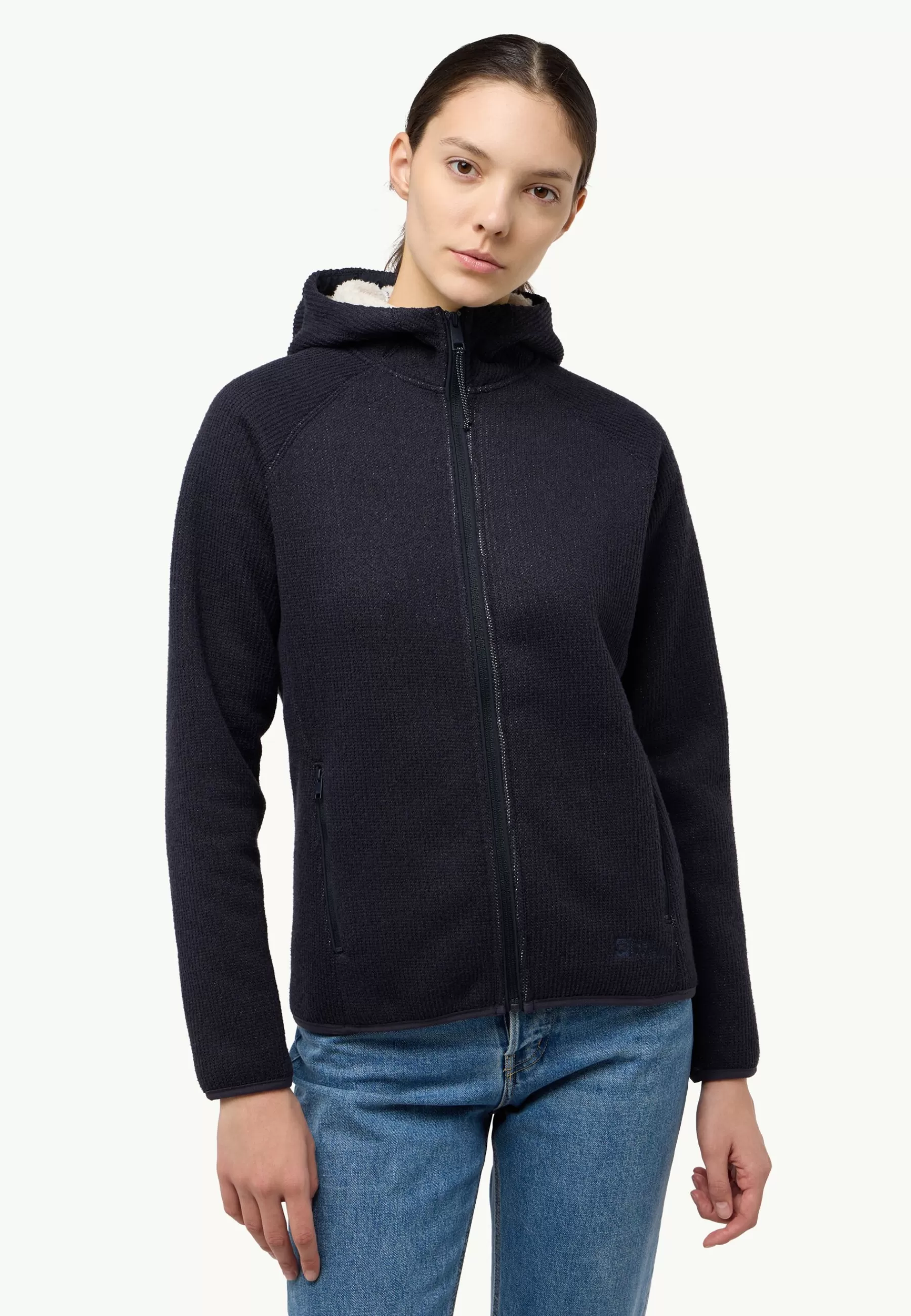 New Kaminfeuer Hooded Jkt W Kurtki Przejściowe | Fleece