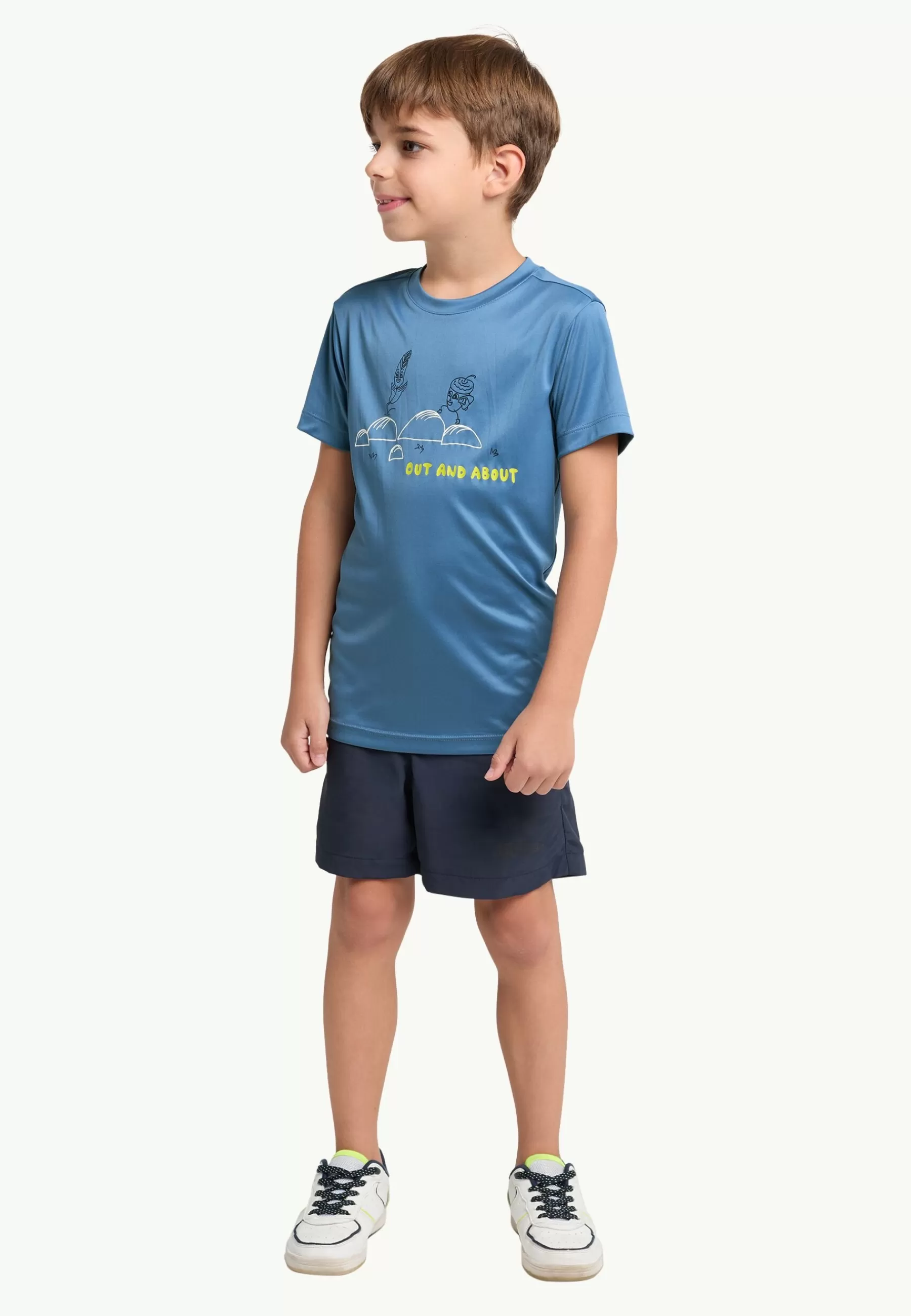 Fashion Out And About T Kids Dzieci Koszulki Funkcjonalne | Koszulki