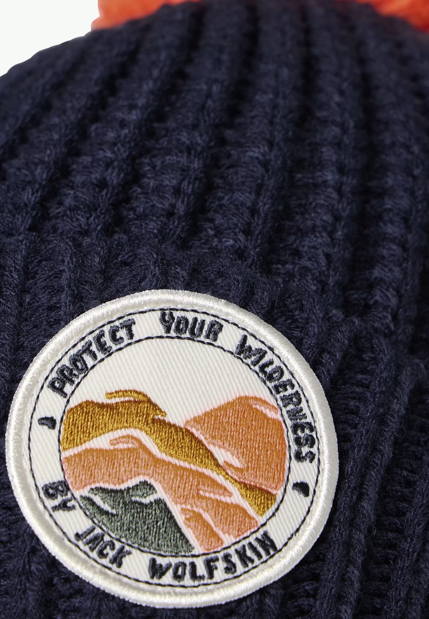 Hot Pompom Badge Beanie K Dzieci Czapki