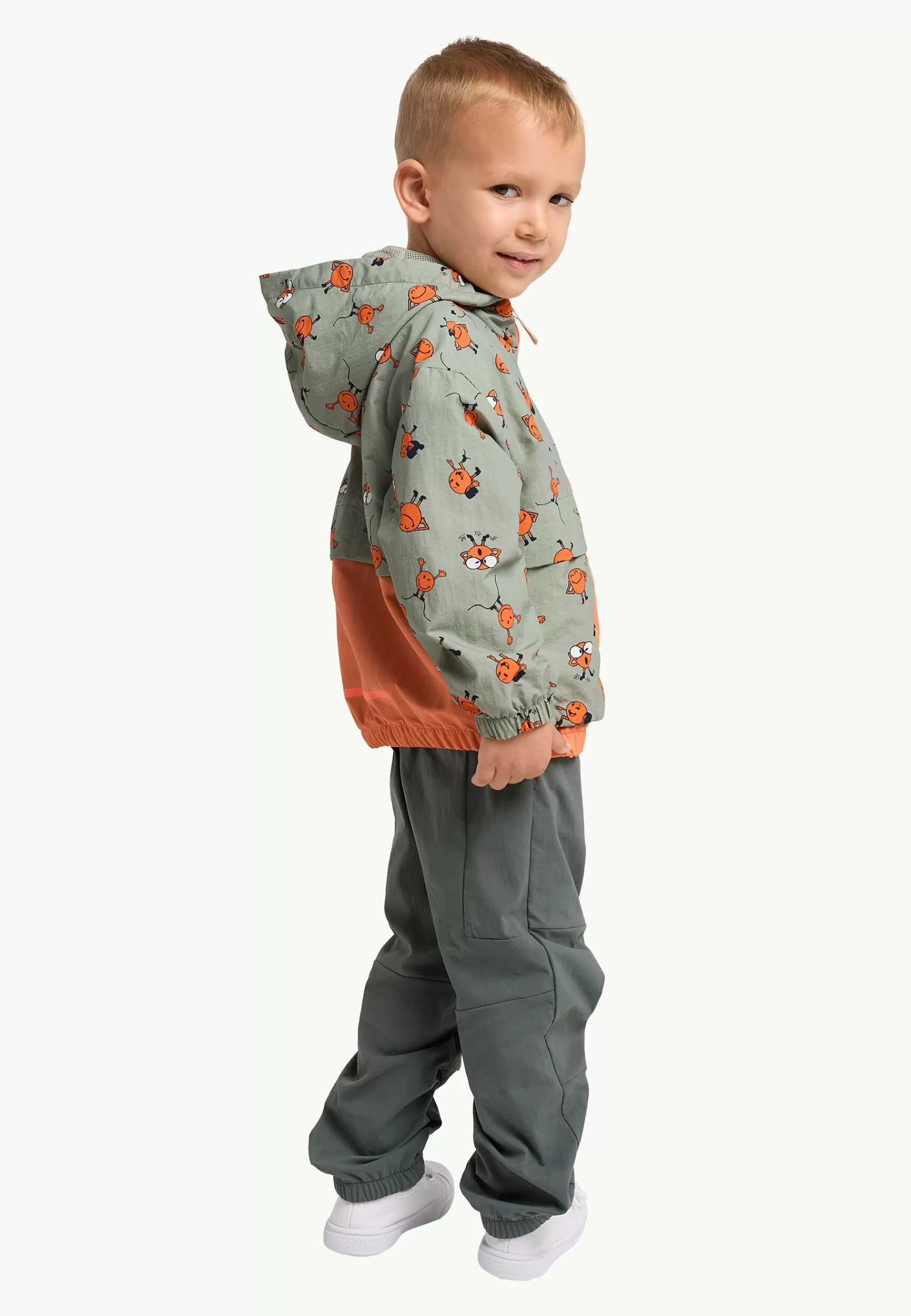 Fashion Smileyworld Aop Jkt K Dzieci Kurtki Przejściowe | Fleece