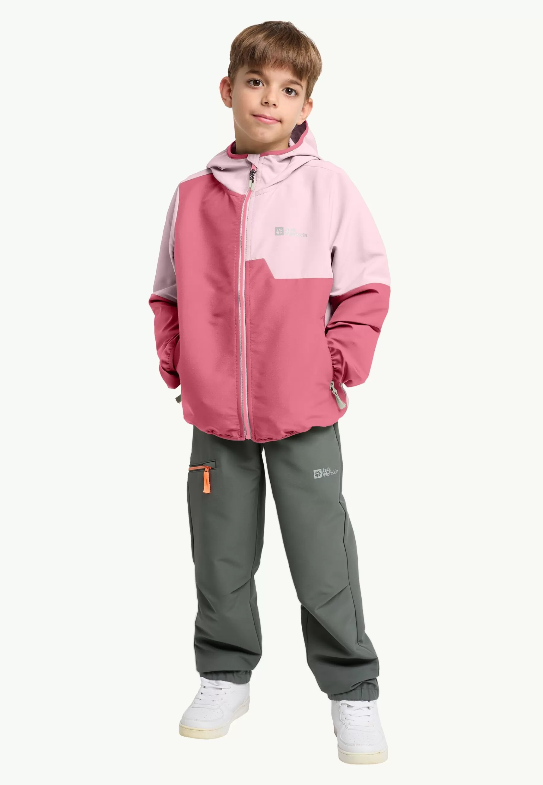 Hot Turbulence Hooded Jkt K Dzieci Kurtki Przejściowe | Kurtki Przeciwwiatrowe